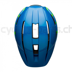 Bell Sidetrack II YC MIPS gloss bleu/green strike UY 50-57 cm Kinder-/Jugendhelm