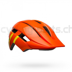 Preview: Bell Sidetrack II YC MIPS gloss orange/yellow strike UY 50-57 cm Kinder-/Jugendhelm