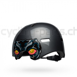 Bell Span gloss gunmetal nightwalker XS 49-53 cm Kinderhelm