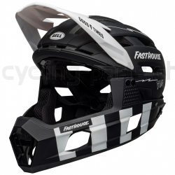Bell Super Air R Spherical MIPS matte black/white fasthouse S 52-56 cm Helm