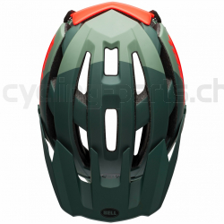 Bell Super Air R Spherical MIPS matte/gloss green/infrared L 58-62 cm Helm