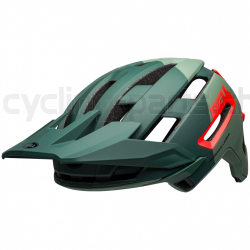Bell Super Air Spherical MIPS matte/gloss green/infrared M 55-59 cm Helm