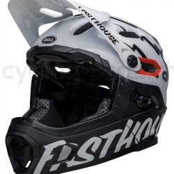 Bell Super DH Spherical MIPS m/g white/black fasthouse M 55-59 cm Helm