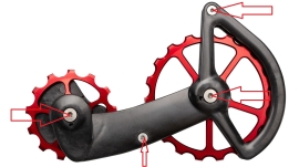 Preview: Better Bolts Titan Ceramicspeed OSPW Cage Bolts Kit rainbow oil slick