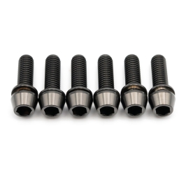 Better Bolts Deity Copperhead Vorbau M6x19mm Titan Schrauben-Kit black
