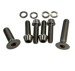 Better Bolts Enve Aero Vorbau Titan Schrauben-Kit silver