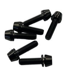 Better Bolts Enve Road Vorbau M5x17mm Titan Schrauben-Kit black
