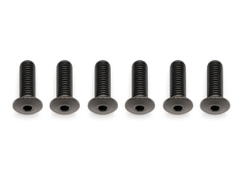 Better Bolts Flaschenhalterschrauben-Kit Low Profile (6 Stk.) M5x15mm Titan black