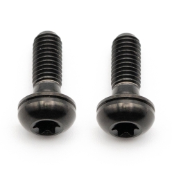 Better Bolts Flat Mount Adapter-Befestigungsschrauben Kit Titan M5x15mm black