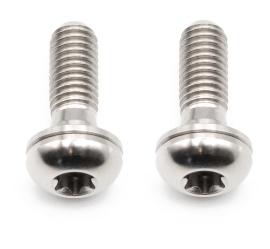 Better Bolts Flat Mount Adapter-Befestigungsschrauben Kit Titan M5x15mm silver