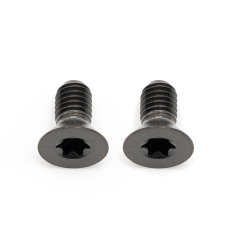 Better Bolts Flat Mount Adpter-Befestigungsschrauben Kit Titan versenkt M5x10mm black