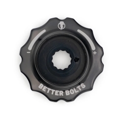 Better Bolts Fox 34/36/38/40 Grip 2/Grip X2/Grip X Federgabel HSC Dial Top Cap black