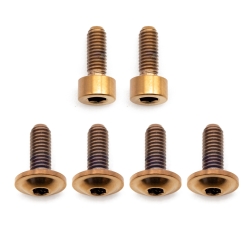 Better Bolts Fox 34 SL Fit4/Grip SL Federgabel Schrauben-Kit Titan copper