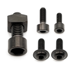 Better Bolts Fox 36 Grip/Grip2/GripX/Grip X2/Rhythm (2021-2025) Federgabel Schrauben-Kit Titan black