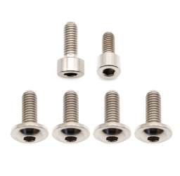 Better Bolts Fox 36 SL Grip/Grip2/GripX/Grip X2/Rhythm (2026+) Federgabel Schrauben-Kit Titan silver