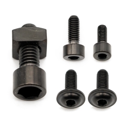 Better Bolts Fox 38 Grip/Grip2/GripX/Grip X2/Rhythm Federgabel Schrauben-Kit Titan black