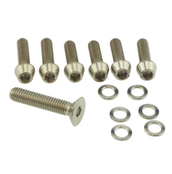 Better Bolts Enve IN-Route/IN-Route High Rise Vorbau Titan Schrauben-Kit silver