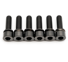 Better Bolts Industry Nine Vorbau M5x17mm Titan Schrauben-Kit black