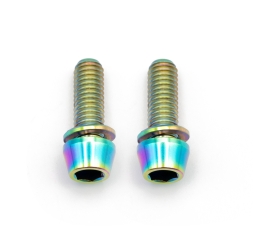 Better Bolts Postmount Adapter-Befestigungsschrauben Kit Titan M6x18mm rainbow