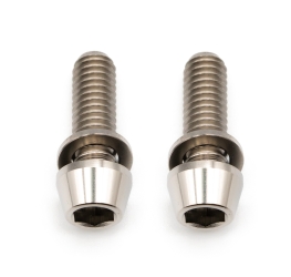 Better Bolts Postmount Adapter-Befestigungsschrauben Kit Titan M6x18mm silver