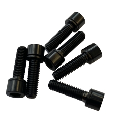Better Bolts Race Face Aeffect Vorbau M5x18mm Titan Schrauben-Kit black