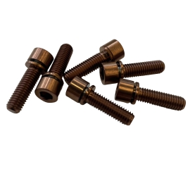 Better Bolts Race Face Aeffect Vorbau M5x18mm Titan Schrauben-Kit copper