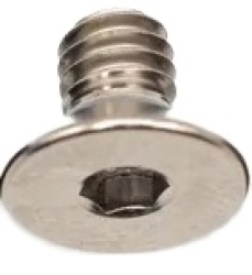 Better Bolts Rock Shox Vivid/Super Deluxe 2023+ (Coil/Air) Dämfer Compression Bolt Titan silver