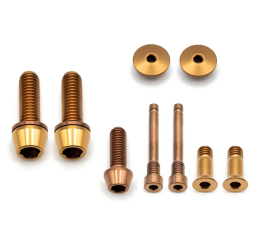 Better Bolts Shimano Ultegra/105/GRX Groupset Schrauben Kit Titan copper