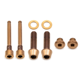 Better Bolts Shimano XTR M9220 Disc Brake Schrauben Kit Titan copper