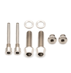 Better Bolts Shimano XTR M9200/M9120/9100 Disc Brake Schrauben Kit Titan silver