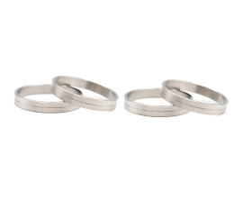 Better Bolts 1 1/8" Titan Spacer Set 5mm silver