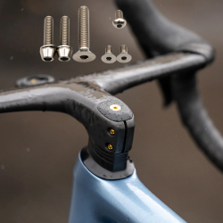 Preview: Better Bolts Specialized Roval Rapide/Roval Alpinist II Integrated Cockpit Titan Schrauben-Kit silver