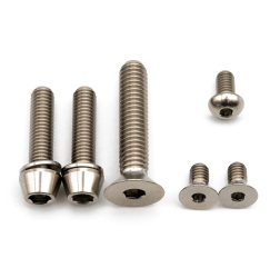 Better Bolts Specialized Roval Rapide/Roval Alpinist II Integrated Cockpit Titan Schrauben-Kit silver