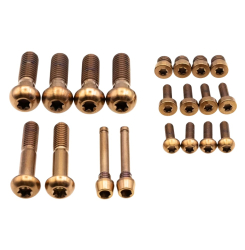 Better Bolts Sram Code Ultimate/Silver/Bronze/RSC Disc Brake Schrauben Kit Titan copper
