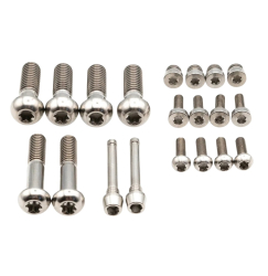Better Bolts Sram Code Ultimate/Silver/Bronze/RSC Disc Brake Schrauben Kit Titan silver