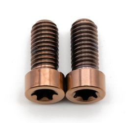 Better Bolts Sram MatchMaker X Bridge Clamp AXS Pod Controller Schrauben-Set Titan copper