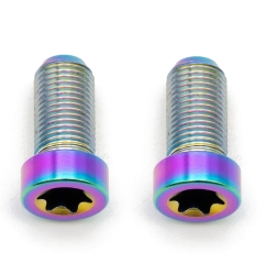 Better Bolts Sram MatchMaker X Bridge Clamp AXS Pod Controller Schrauben-Set Titan rainbow