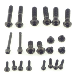 Better Bolts Sram Motive Ultimate/Silver Disc Brake Schrauben Kit Titan black