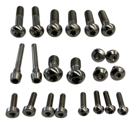 Better Bolts Sram Motive Ultimate/Silver Disc Brake Schrauben Kit Titan silver