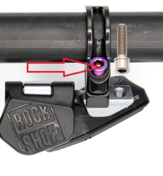 Preview: Better Bolts Sram Trigger Discrete Schraube Titan silver