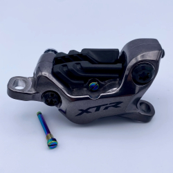 Better Bolts Shimano XTR/Dura Ace/Ultegra Bremsbelag - Halteschraube Titan rainbow-oil slick