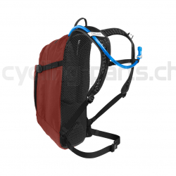 Camelbak M.U.L.E. 12 fired red black Rucksack mit 3 l Trink-Reservoir