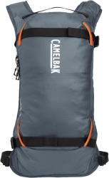Preview: Camelbak Powderhound 12 grey orange mit 2 l Trinkreservoir