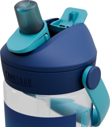 Preview: Camelbak Thrive Flip Straw Kids 400ml blue haze Flasche