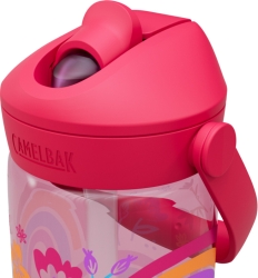 Preview: Camelbak Thrive Flip Straw Kids 400ml rainbow floral Flasche