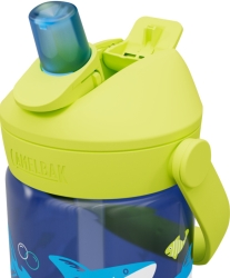 Preview: Camelbak Thrive Flip Straw Kids 400ml sharks and rays Flasche