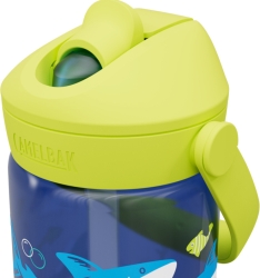 Preview: Camelbak Thrive Flip Straw Kids 400ml sharks and rays Flasche