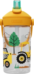 Preview: Camelbak Thrive Flip Straw Kids 400ml tractors and trees Flasche
