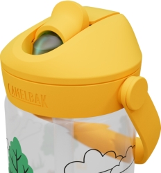 Preview: Camelbak Thrive Flip Straw Kids 400ml tractors and trees Flasche