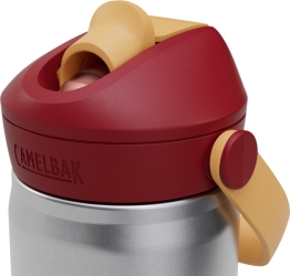 Preview: Camelbak Thrive Flip Straw Kids V.I.350ml orange sunset Flasche